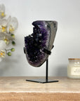 A+ Grade Deep Purple Amethyst Cluster - MWS2055