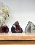 Mixed Minerals Stone Flame Lot - FLLT0022