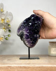 A+ Grade Deep Purple Amethyst Cluster - MWS2055