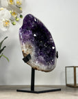A Grade Amethyst Crystal Cluster with Large Deep Purple Crystals - MWS2032
