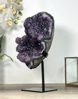 Natural Uruguayan Amethyst Cluster with Stalactite Formations - MWS2557