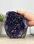 A+ Grade Natural Amethyst Cathedral, Deep Purple Crystals - CBP1184