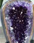 Natural Agate & Amethyst Geode, Stand included - MWS2173
