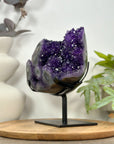 Unique Natural Amethyst Specimen with A+ Grade Crystals & Stalactite Formations - MWS3103