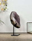 Natural Amethyst Geode on Stand - MWS3029