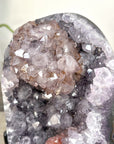 Amethyst Crystal Cluster with Pink Highlights Crystals - MWS2608