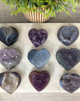 Mixed Minerals Hearts Set - MHLT0325