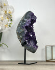 Amethyst Geode with Deep Purple Crystals – Natural Uruguayan Display Piece - MWS2791
