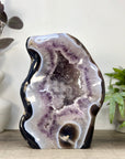 Uruguayan Amethyst & Agate Polished Statement Piece - CBP1432