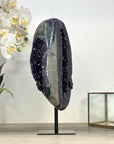 Unique Amethyst Geode on Metall Stand - MWS2474