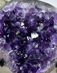 Impresive Large Amethyst Geode with Unique huge Shinny Crystals - MWS1804