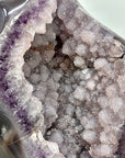 Huge Polished Sugar Amethyst & Agate Geode Statement Piece - CBP1436