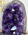Natural Amethyst Cluster with Large & Shinny Crystals - MWS2126