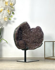 Uruguayan Amethyst Stalactite Formation - Stand Included - MWS2568