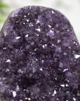 Deep purple Amethyst Cathedral with Green Jasper Matrix - CBP0997