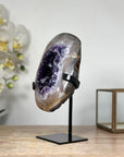 Amethyst Crystal Geode with Quartz Shell - MWS1832
