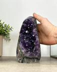 Large Natural Amethyst Cathedral with Polished Edges - CBP1187