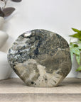Natural Amethyst Cluster with Collection Grade Calcite Formation - CBP1424