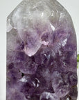 Natural Amethyst & Green Jasper Stone Tower - STP0159