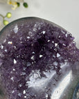 Natural Amethyst Crystal Specimen, Stand included - MWS1361