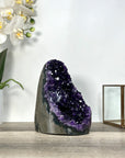 Amethyst Crystal Geode – Deep Purple Mineral for Home Decor - CBP1233