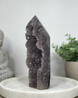 Large Natural Amethyst Stone Tower - STP0171