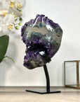 Top Quality Natural Amethyst Geode on Stand - MWS2931