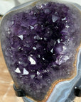 Gorgeous Amethyst & Blue Agate Crystal - MWS1441