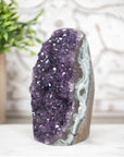 Deep purple Amethyst Cathedral with Green Jasper Matrix - CBP0997