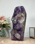 XXL Natural Amethyst Cathedral with Calcite Crystals - CBP1080
