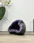 Amethyst & Agate Stone Geode with Druzy Crystal Formation - STGE0017