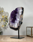Natural Amethyst Geode with huge Shinny Crystals - MWS1821