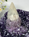 Unique Stunning Large Calcite & Amethyst Specimen, Collection Grade Piece - CBP1098