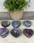 Mixed Minerals Hearts Set - MHLT0298