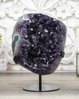 Top Grade Amethyst Crystal Cluster with Stunning Jaspes Shell - MWS0420