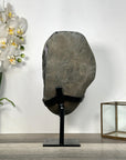 Top Quality Amethyst Geode With Calcite on Metal Stand - MWS2752