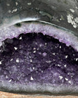 Polished Amethyst & Agate Geode with Druzy Cavity from Uruguay - STGE0006