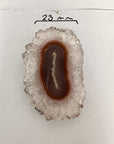 Amethyst & Quartz Stalactite Slices Set - Natural Crystal for Handmade Jewelry - STS0069