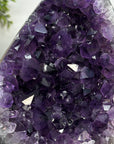 Deep Purple Amethyst Cathedral with Large & Shinny Crystals - CBP1186