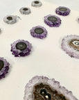 Amethyst Stalactite Slices Wholesale Flat - Ideal for Pendants - STS0055