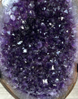Beautiful Natural Deep Purple Uruguayan Amethyst Geode - MWS2031