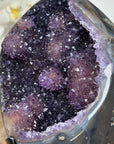 Outstaning Natural Amethyst & agate Geode with Stalactites Formations - MWS1754