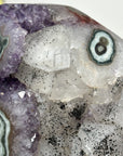 Huge Amethyst Crystal with outstanding Calcite Formation - MWS2385