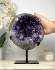 Natural Large Amethyst Geode with Deep Color - MWS2042