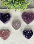 Mixed Minerals Hearts Set - MHLT0283