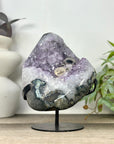 Natural Uruguayan Quartz Specimen on Stand - MWS3300