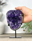Natural uruguayan Amethyst Cluster on Stand - MWS3270