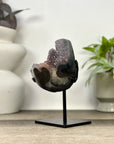 Natural Quartz Cluster with Calcite Formation - MWS3368