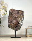 Large Natural Citrine Crystal Cluster – Golden Statement Piece for Home Décor - MWS2396
