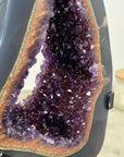 Unique Large Agate & Amethyst Portal Geode, Metal Stand Included - MWS1563